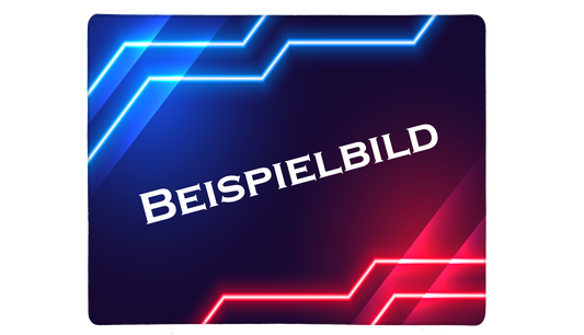 TEXTIL Gaming Pad Größe S 350 x 300 x 2,5 mm Rand vernäht